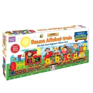 Reuse Alfabet Trein Legkaart (28pce)