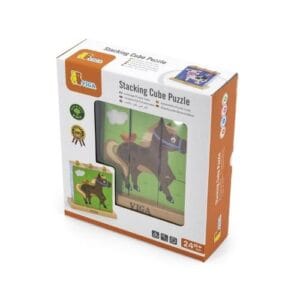Stacking Cube Puzzle Farm Animals (PRICE ON REQUEST)
