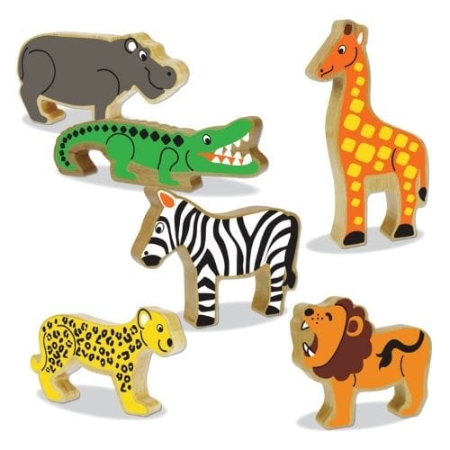 Wooden Block Wild Animals - Image 2