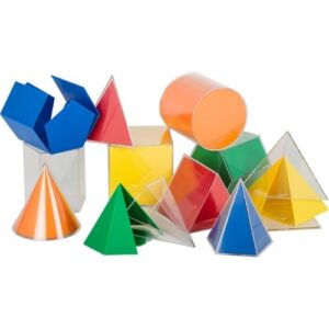 Geometric Solids with Folding Nets 20pc