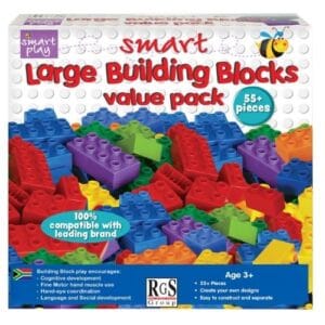 Large Building Blocks 55+pc