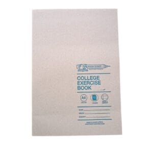 College Exercise Book A4 72pg Feint & Margin