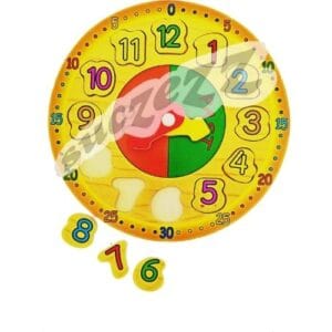 Plastic Knob Puzzle: Clock