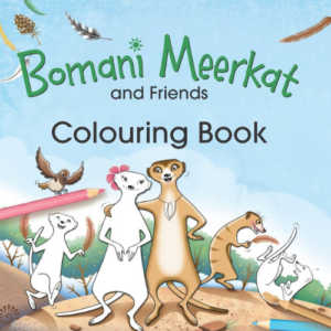 Bomani Meerkat and Friends Colouring Book