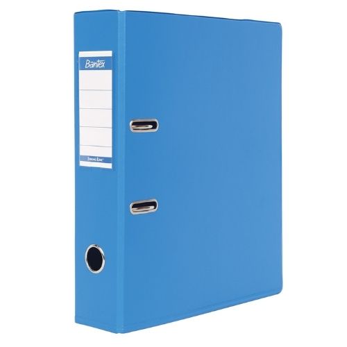 Bantex Lever Arch File A4 70mm Spine PVC Cobalt Blue Future