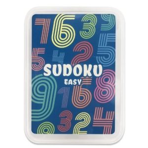 Sudoku Playing Cards Level Easy Blue