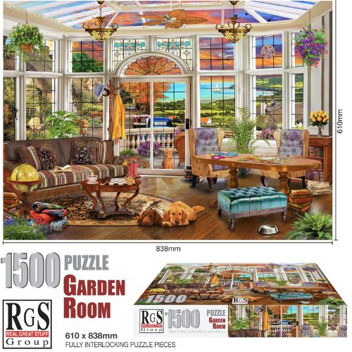 Puzzle: Garden Room (1500pce) - Image 2