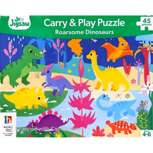 Junior Jigsaw Carry & Play Roarsome Dino Puzzle