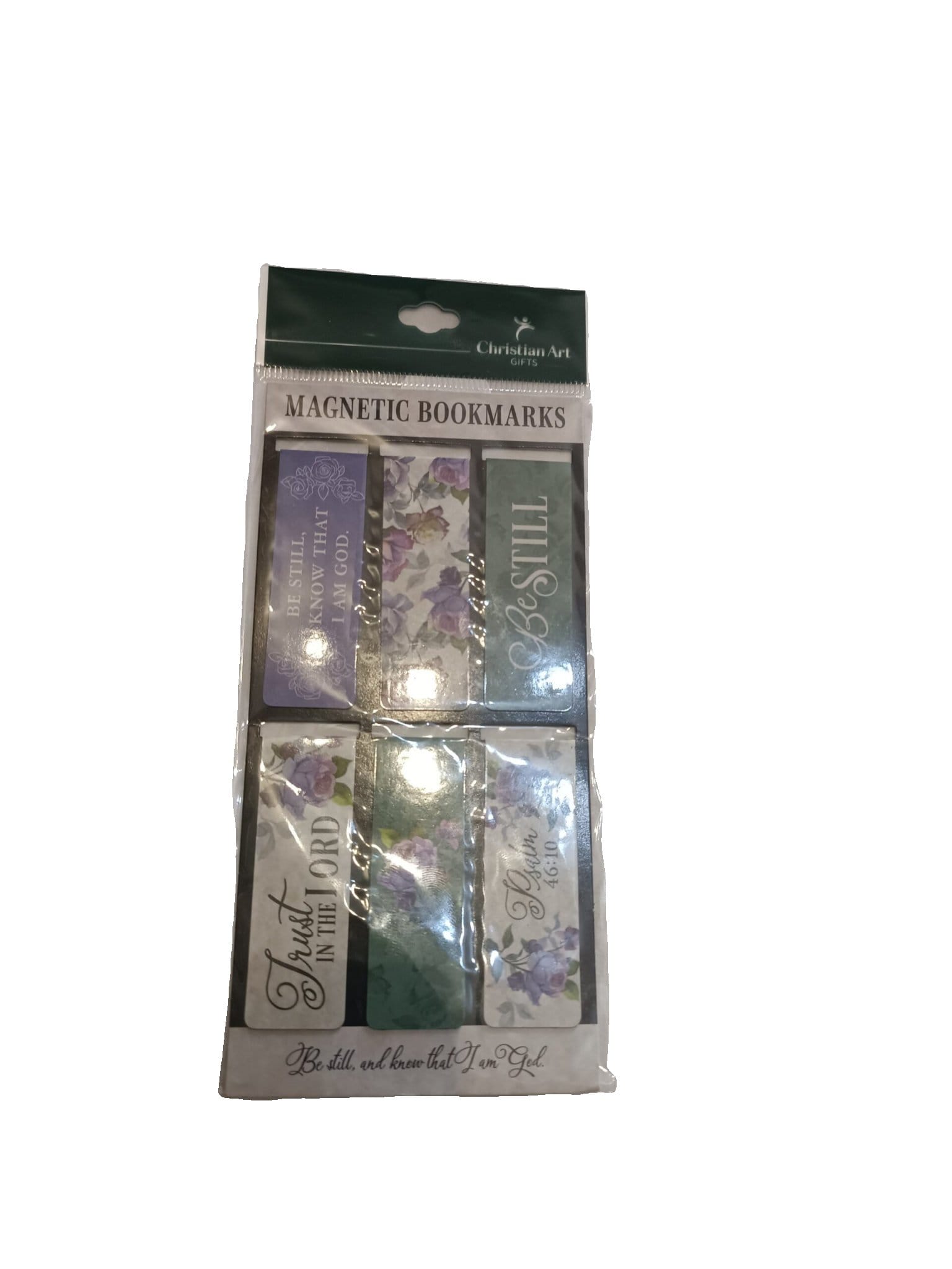 Be Still And Know That I Am God Magnetic Bookmarks Set Of 6 - Psalm 46:10